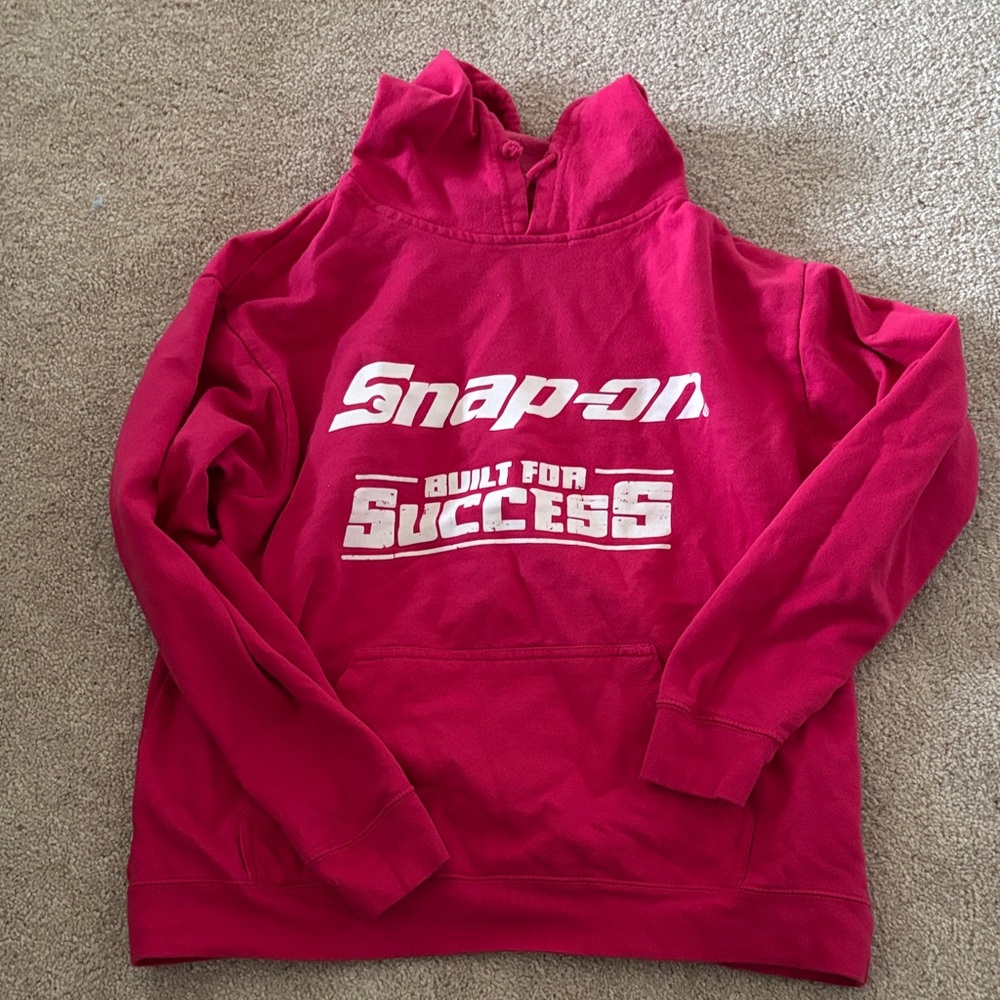Snap-on pink Hoodie